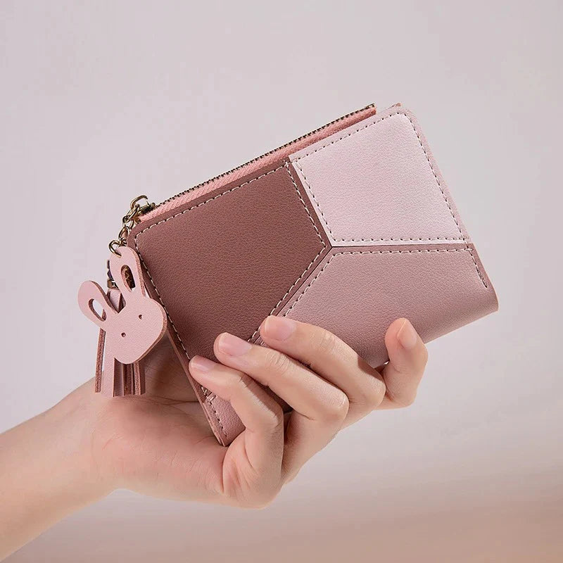 Chic Foldable Leather Wallet