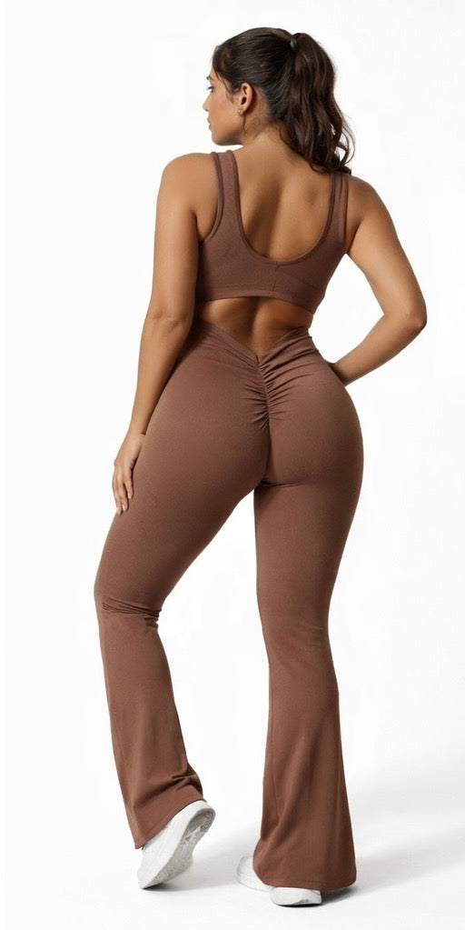 Talaways Luxe Sculpt Flare Jumpsuits